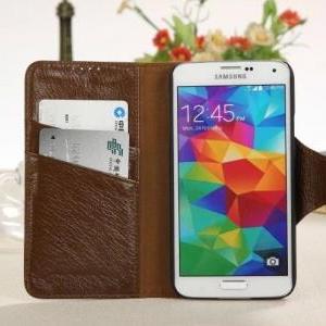 2014new Samsung Galaxy S5 Leather Case Business..