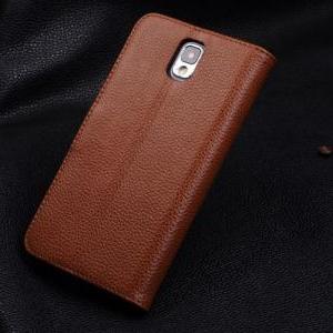 Casual Samsung Galaxy Note 3 Leather Case Business..