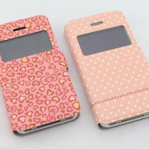 Dot Cute Iphone 4s Phone Case ,unique Iphone 4..