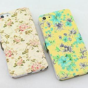 Elegant Iphone 5c Flower Case For Women Floral..