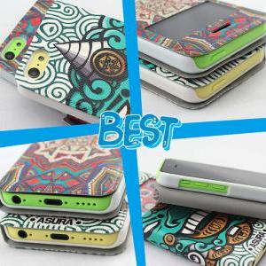 Iphone 5c Case Colored Totem Iphone 5c Flip Case..