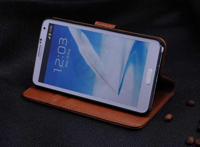 Casual Samsung Galaxy Note 3 Leather Case Business Samsung Note 3 Wallet Case, Samsung Galaxy Note 3 Wallet, Samsung Note 3 Flip Case
