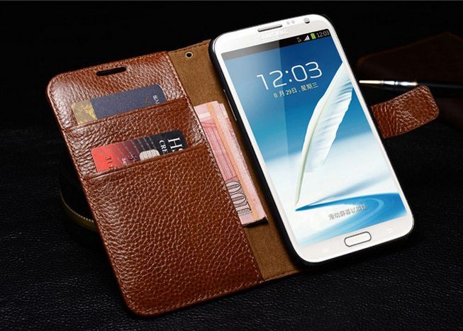 Leather Samsung Galaxy Note 2 Case Business Style Samsung Note 2 Flip Case, Samsung Galaxy Note 2 Cover, Samsung Note 2 Phone Case ,samsung N7100