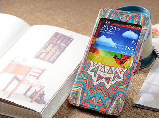 Samsung Note 3 Case Fashion Maya Totem Illustration Samsung Galaxy Note 3 Flip Case Samsung Note 3 Leather Case, Samsung Note 3 Cover